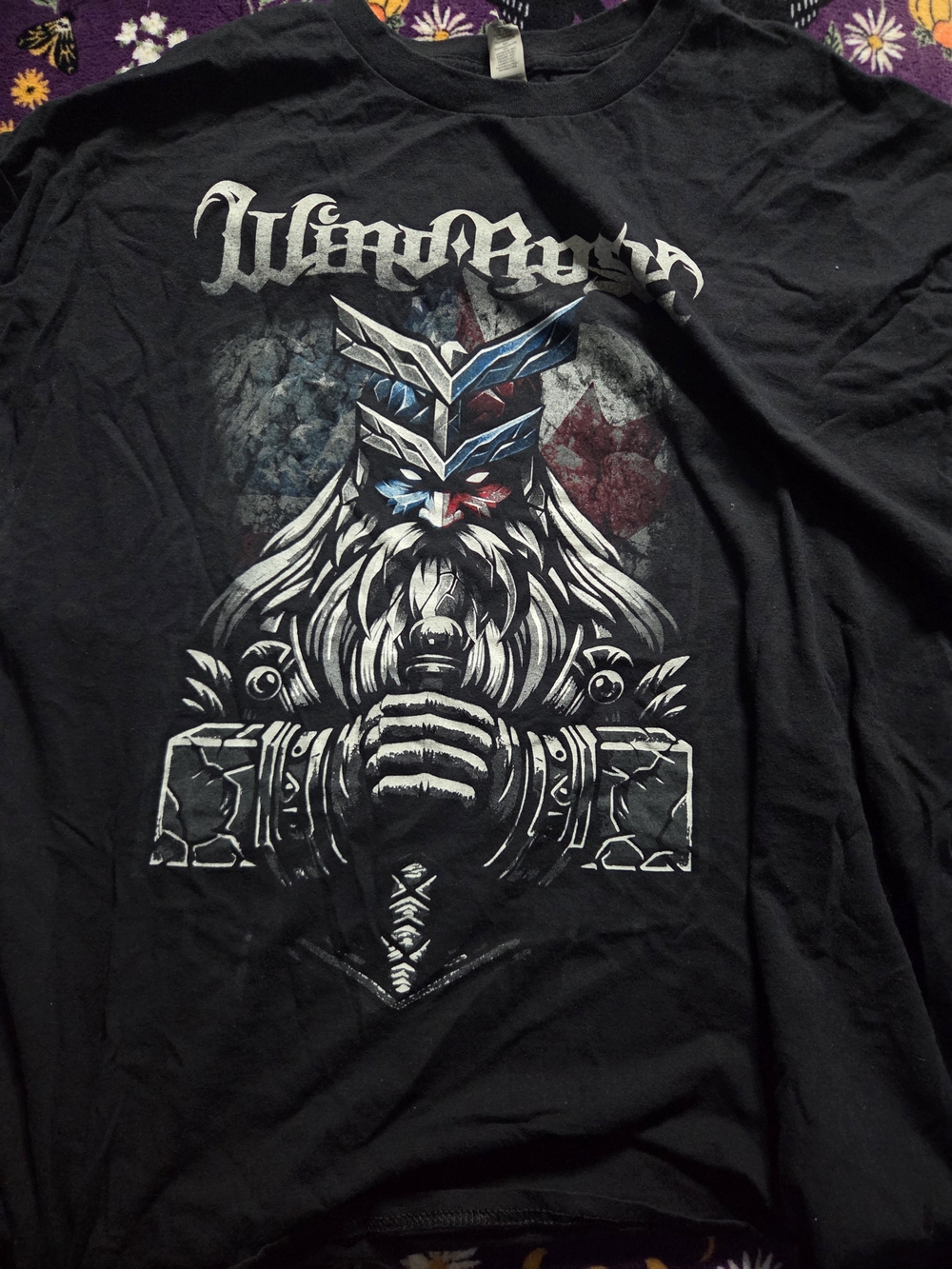 Wind Rose 2024 War Front Tour Band Tee Shirt 3XL